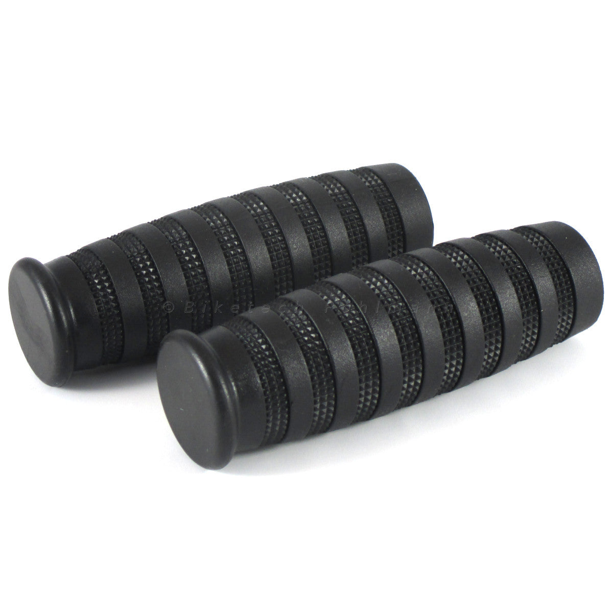 Lenkergriffe BOBBER 3, schwarz, 1 Zoll (25,4 mm), 125 mm