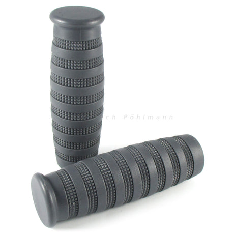 Lenkergriffe BOBBER 3, grau, 1 Zoll (25,4 mm), 125 mm 