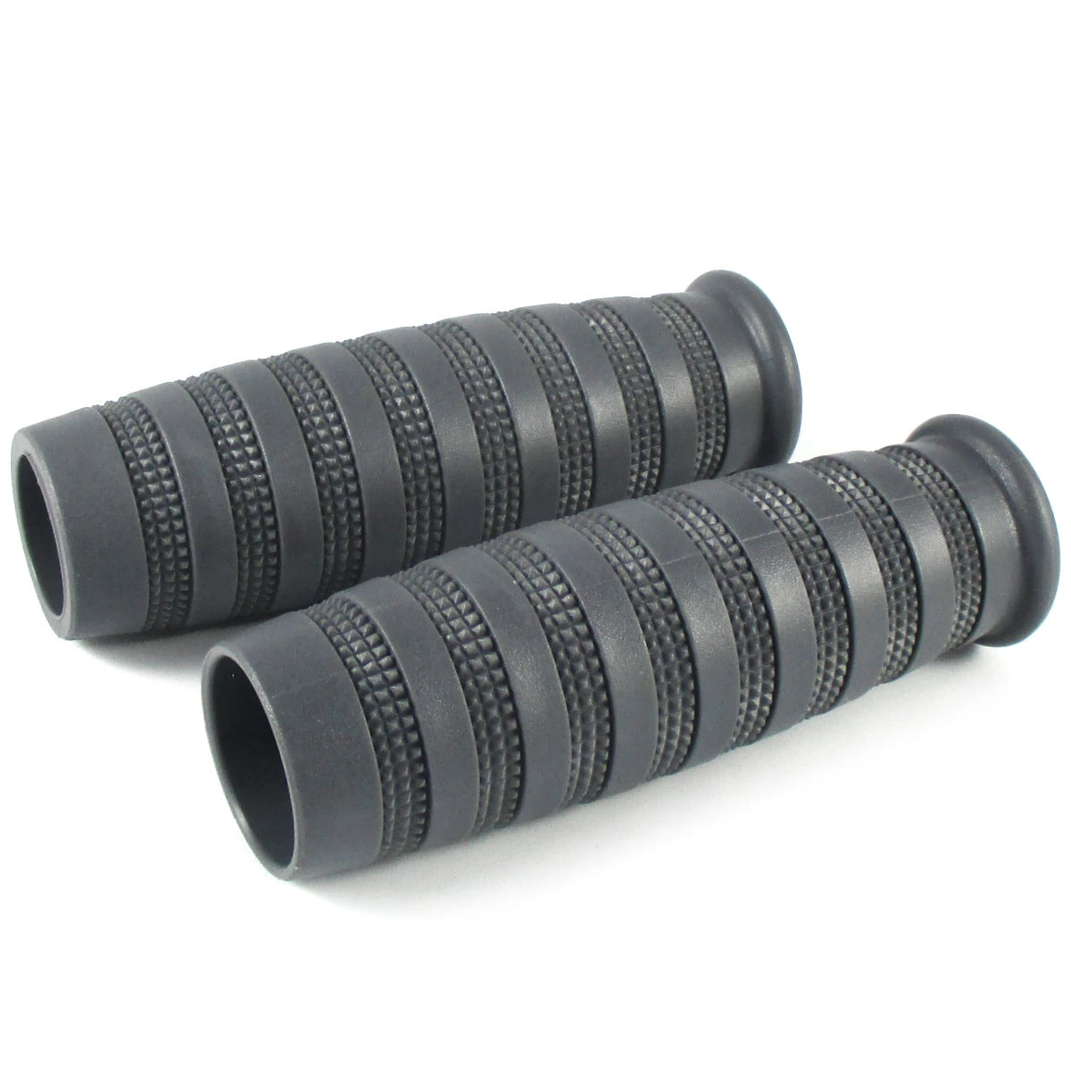 Lenkergriffe BOBBER 3, Grau, 1 Zoll (25,4 mm), 125 mm