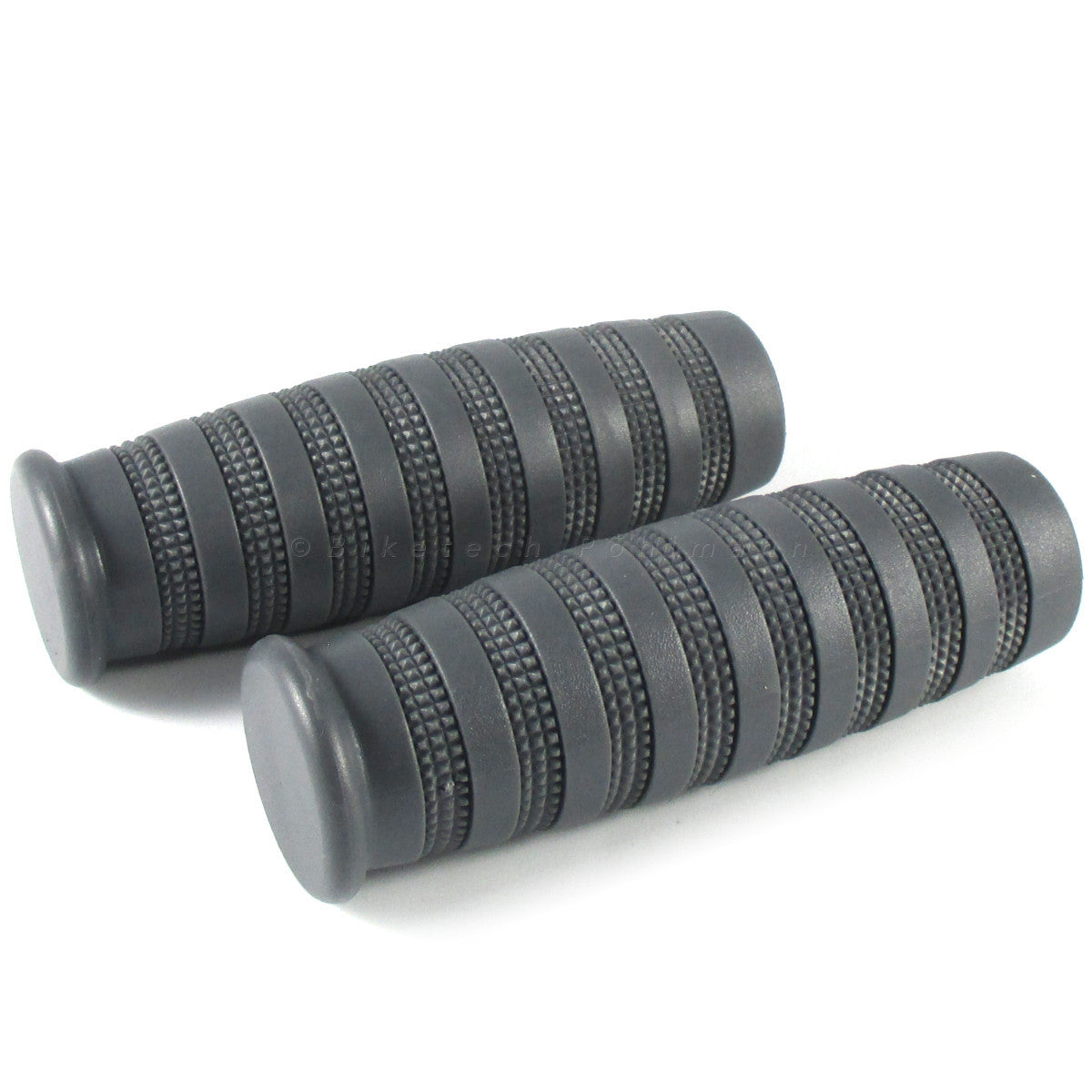Lenkergriffe BOBBER 3, grau, 1 Zoll (25,4 mm), 125 mm