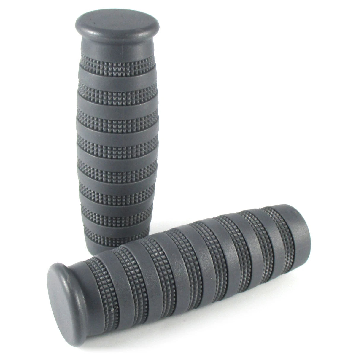 Lenkergriffe BOBBER 3, Grau, 1 Zoll (25,4 mm), 125 mm