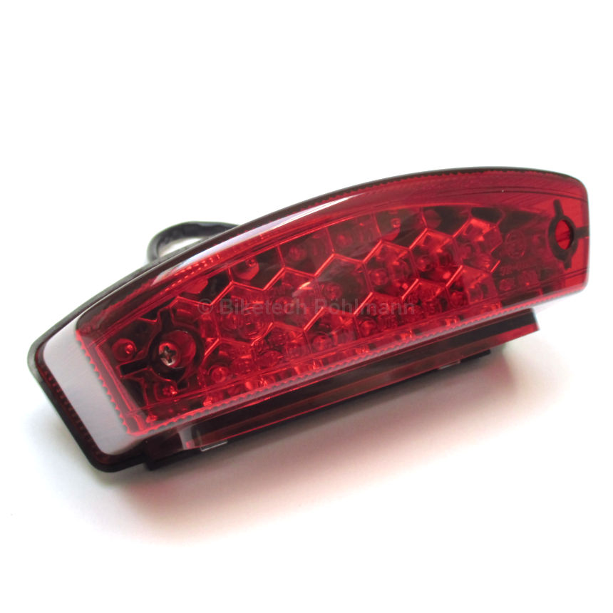 LED Rücklicht für Ducati Monster 1000 600 620 695 750 800 S4 R RS, rot