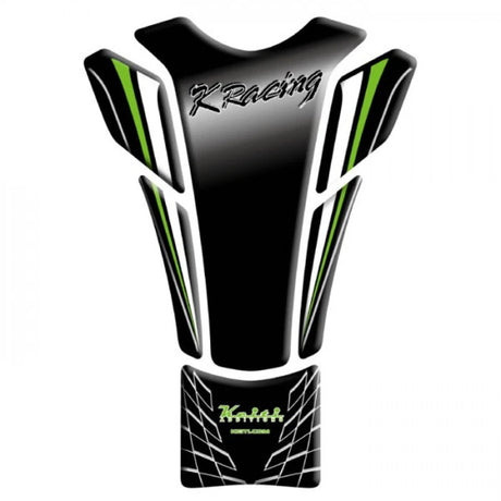 Tankpad Keiti TKW-507K, Schwarz, Kawasaki K Racing, 6-teilig, HxB 21,5x15/6,3 cm