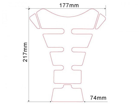 Tankpad Keiti 3-teilig