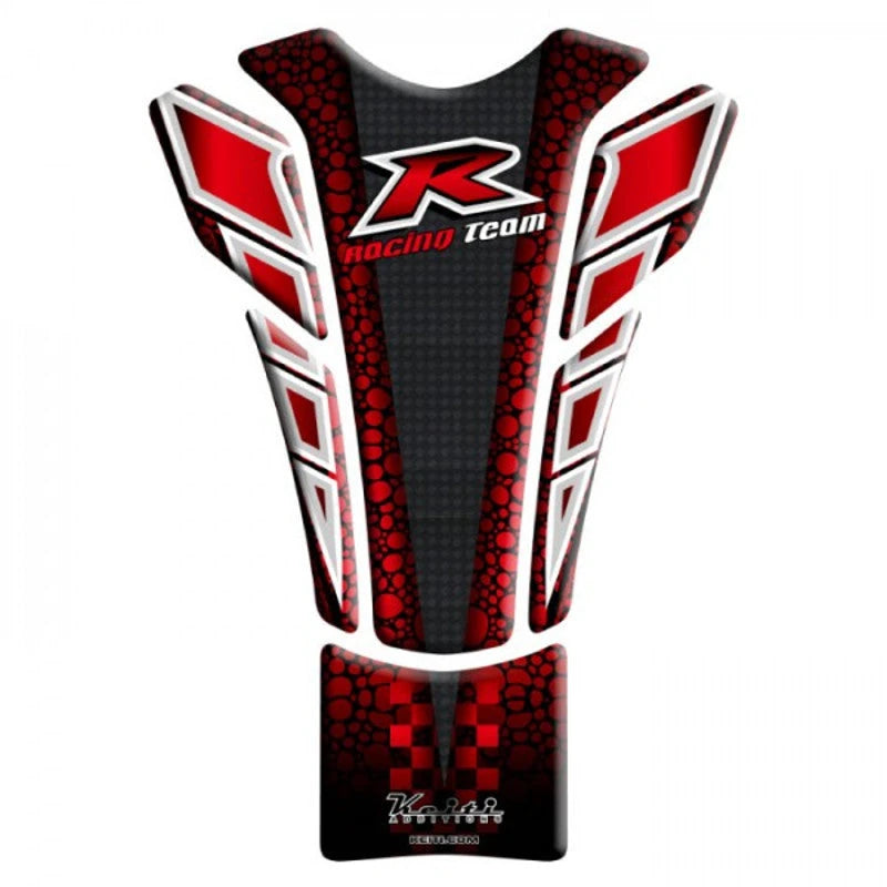 Tankpad Keiti TYM-310R, Rot, Yamaha R Racing Team, 6-teilig, HxB 21,5x15/6,3 cm