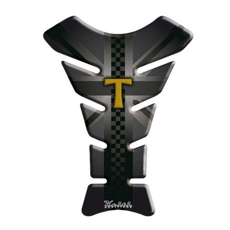 Tankpad Keiti TTR-703, Grau, Triumph T, 1-teilig, HxB 21,3x16/7,7 cm
