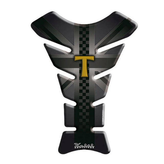 Tankpad Keiti TTR-703, Grau, Triumph T, 1-teilig, HxB 21,3x16/7,7 cm
