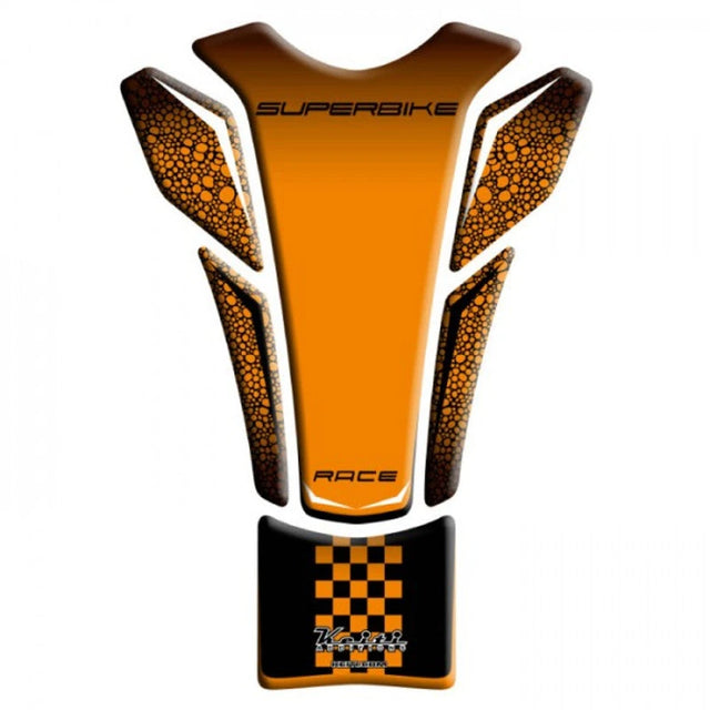 Tankpad Keiti TKT-101O, Orange, KTM Superbike Race, 6-teilig, HxB 21,5x15/6,3 cm