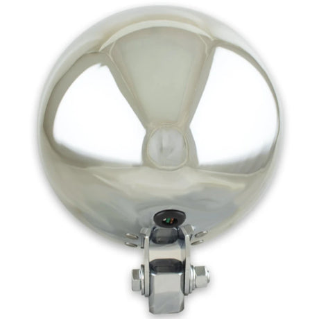 LED-Scheinwerfer PEARL, chrom, 5 3/4 Zoll, Befestigung unten M10