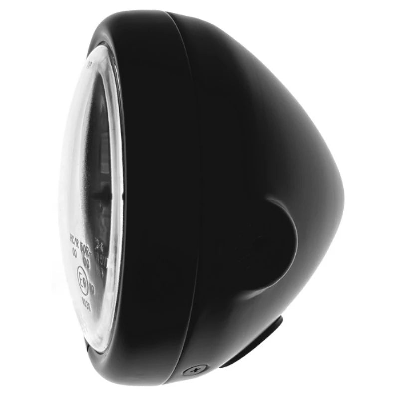 LED-Scheinwerfer HORIZON, schwarz matt, 5 3/4 Zoll, seitliche Befestigung