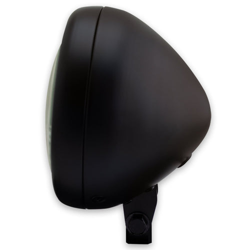 5 3/4 Zoll Scheinwerfer BULLET, schwarz matt, untere Befestigung