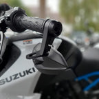 Lenkerenden Progress-Line mit Spiegelaufnahme, Suzuki M12 Aufnahme