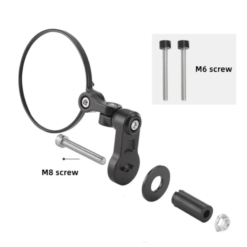 Lenkerendenspiegel Paar Progress-Line Corsa, Schwarz, E-geprüft, Ø 16-19 mm
