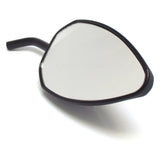 Lenkerspiegel Paar Padua schwarz, Kunststoff, E-geprüft, M10x1.25 Adapter