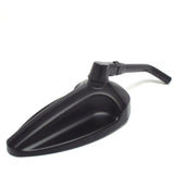 Lenkerspiegel Paar Padua schwarz, Kunststoff, E-geprüft, M10x1.25 Adapter
