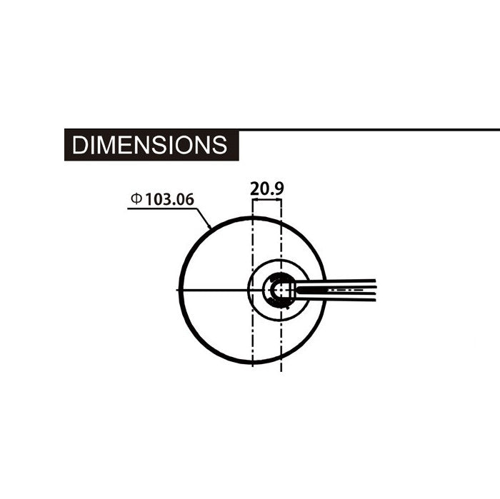 Lenkerendenspiegel D-MIRROR 3, Aufnahme Ø 30 x B 12 mm