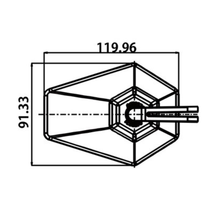 Lenkerendenspiegel D-MIRROR 4, Aufnahme Ø 30 x B 12 mm