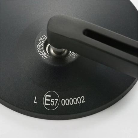 Lenkerspiegel Daytona D-Mirror 3, Schwarz, Aluminium, E-geprüft, M10 Gewinde