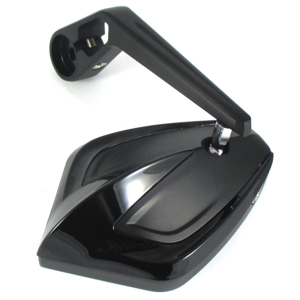 Lenkerendenspiegel Paar Progress-Line Move, Schwarz, E-geprüft, für M6 Schrauben