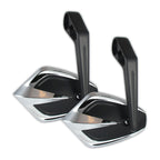 Lenkerendenspiegel Paar Progress-Line Move, Chrom, E-geprüft, für M6 Schrauben