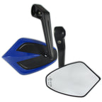 Lenkerendenspiegel Paar Progress-Line Move, Blau, E-geprüft, für M6 Schrauben