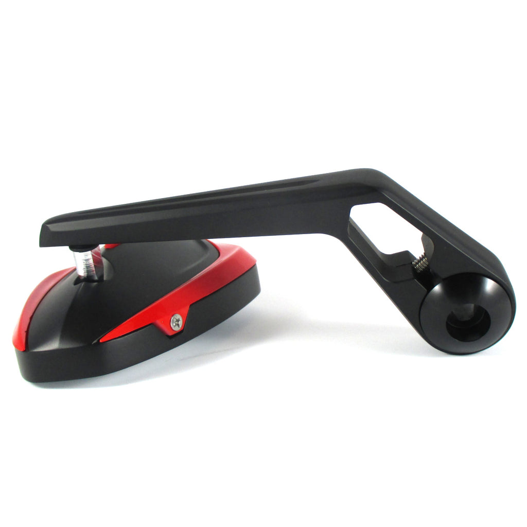 Lenkerendenspiegel Paar Progress-Line Move, Rot, E-geprüft, für Kawasaki M8