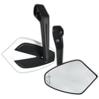 Lenkerendenspiegel Paar Progress-Line Move, Weiß, E-geprüft, für M6 Schrauben