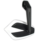 Lenkerendenspiegel Paar Progress-Line Move, Weiß, E-geprüft, für M6 Schrauben