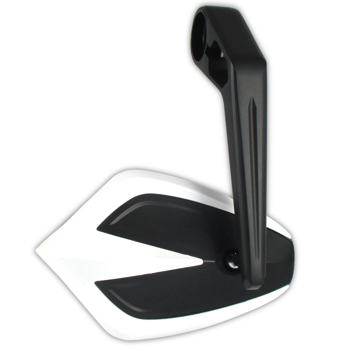 Lenkerendenspiegel Paar Progress-Line Move, Weiß, E-geprüft, für M6 Schrauben