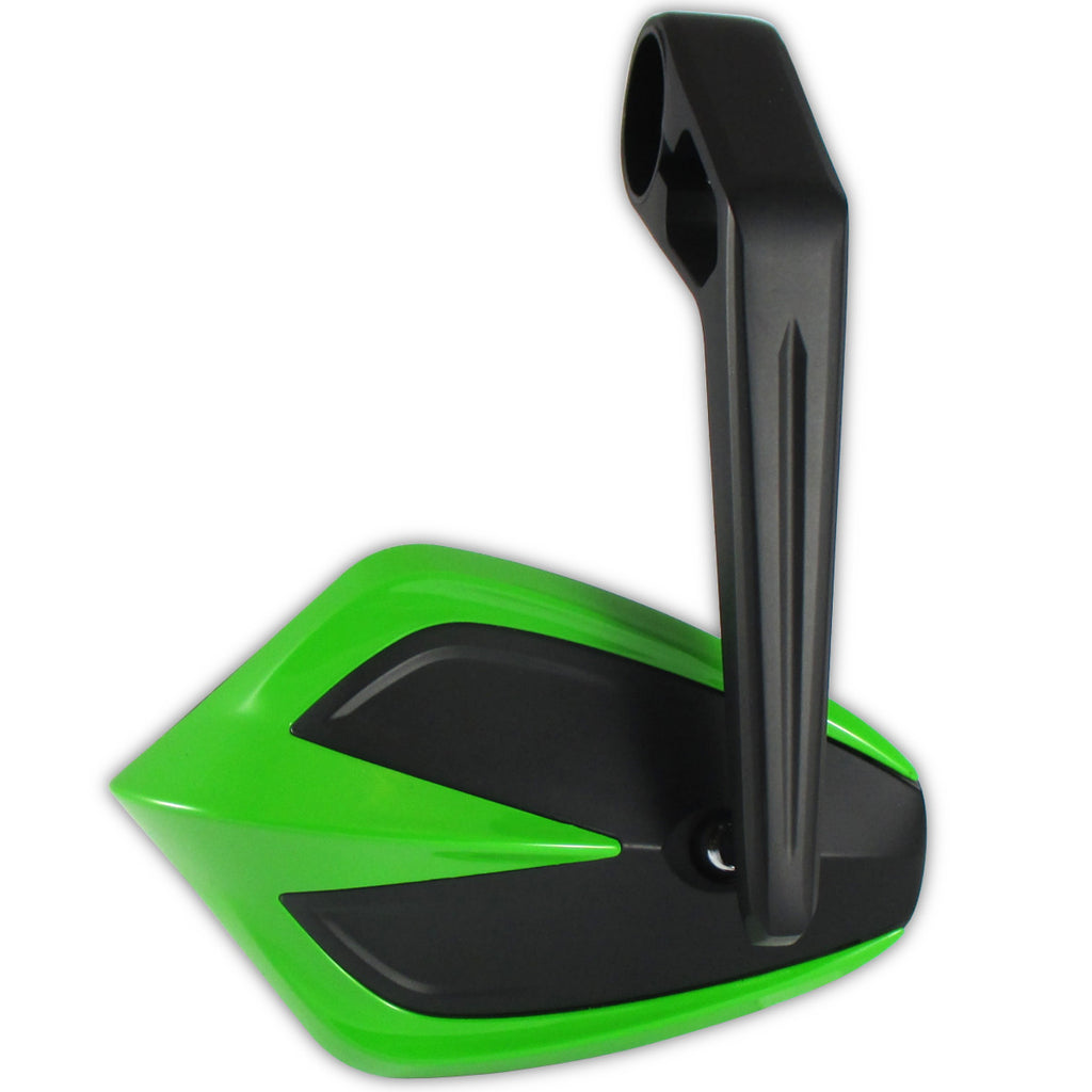 Lenkerendenspiegel Paar Progress-Line Move, Grün, E-geprüft, für M6 Schrauben