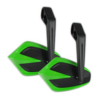 Lenkerendenspiegel Paar Progress-Line Move, Grün, E-geprüft, für M6 Schrauben