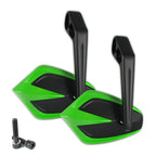 Lenkerendenspiegel Paar Progress-Line Move, Grün, E-geprüft, für Kawasaki M8