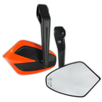 Lenkerendenspiegel Paar Progress-Line Move, Orange, E-geprüft, für M6 Schrauben