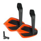 Lenkerendenspiegel Paar Progress-Line Move, Orange, E-geprüft, für Kawasaki M8