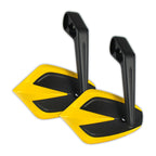 Lenkerendenspiegel Paar Progress-Line Move, Gelb, E-geprüft, für M6 Schrauben