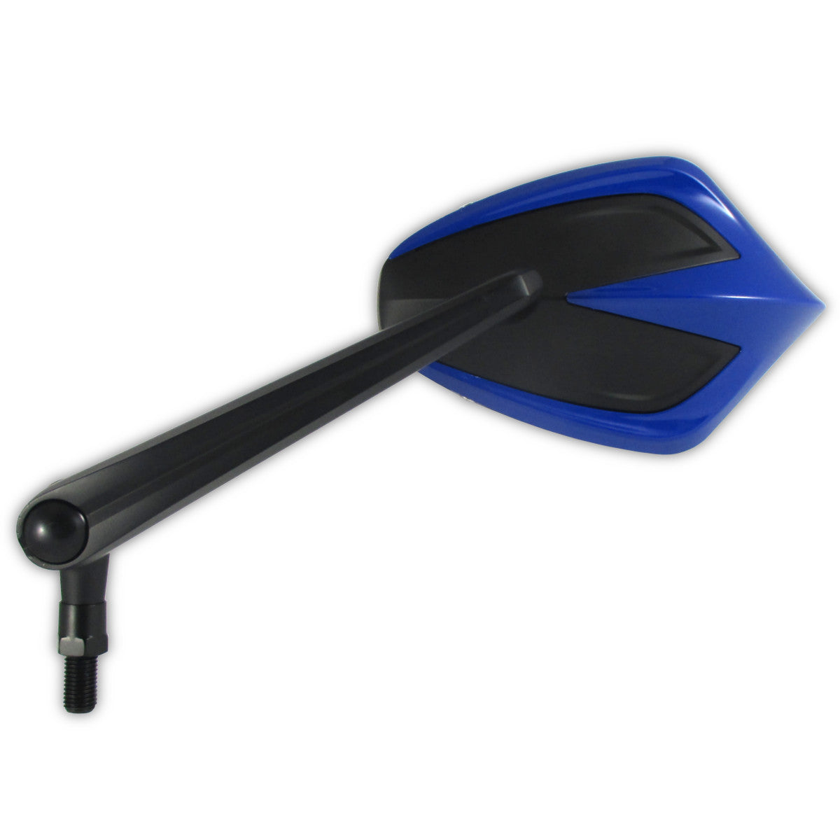 Lenkerspiegel Paar Progress-Line Move, Blau, Alu & ABS, E-geprüft, M10 Gewinde