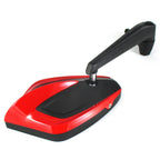 Lenkerspiegel Paar Progress-Line Move, Rot, Alu & ABS, E-geprüft, M10 Gewinde