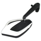 Lenkerspiegel Paar Progress-Line Move, Weiß, Alu & ABS, E-geprüft, M10 Gewinde