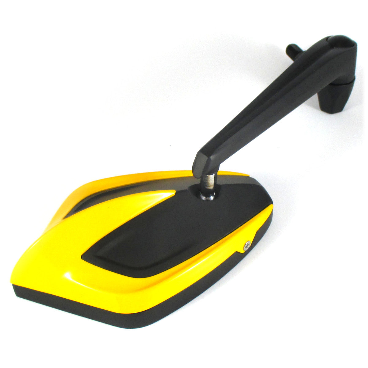 Lenkerspiegel Paar Progress-Line Move, Gelb, Alu & ABS, E-geprüft, M10 Gewinde