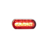 LED-Einbaurücklicht Progress-Line Heat, Getönt, 21,5x8,5 mm, E-geprüft, 12V/0,1W