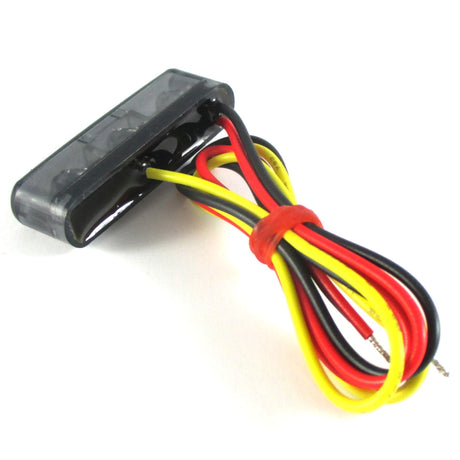LED-Einbaurücklicht Streak-HP, Getönt, 40x8 mm, E-geprüft, 12V/0,2W