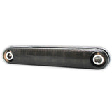 LED-Rücklicht Rail schwarz, Getönt, Biegsam, 105x19 mm, E-geprüft, 12V/1W