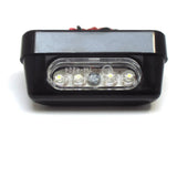 LED Kennzeichenbeleuchtung Progress Line Zest, Schwarz, E-geprüft