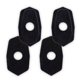 Blinker Montageplatten PROGRESS LINE für Kawasaki Modelle, 48 x 30 mm