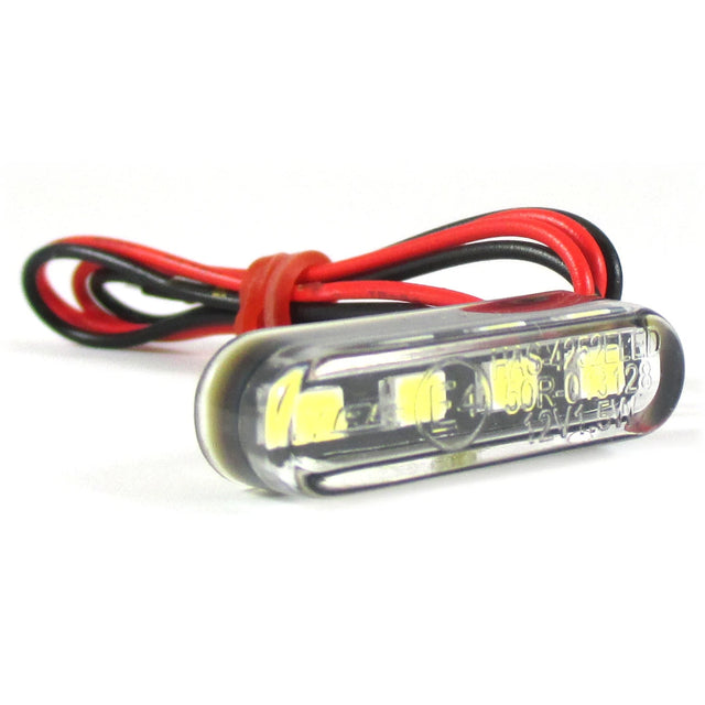 SMD Einbau-Kennzeichenbeleuchtung VENTO, Klares Glas, 12V/1,5W, E-geprüft