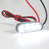SMD Einbau-Kennzeichenbeleuchtung VENTO, Klares Glas, 12V/1,5W, E-geprüft