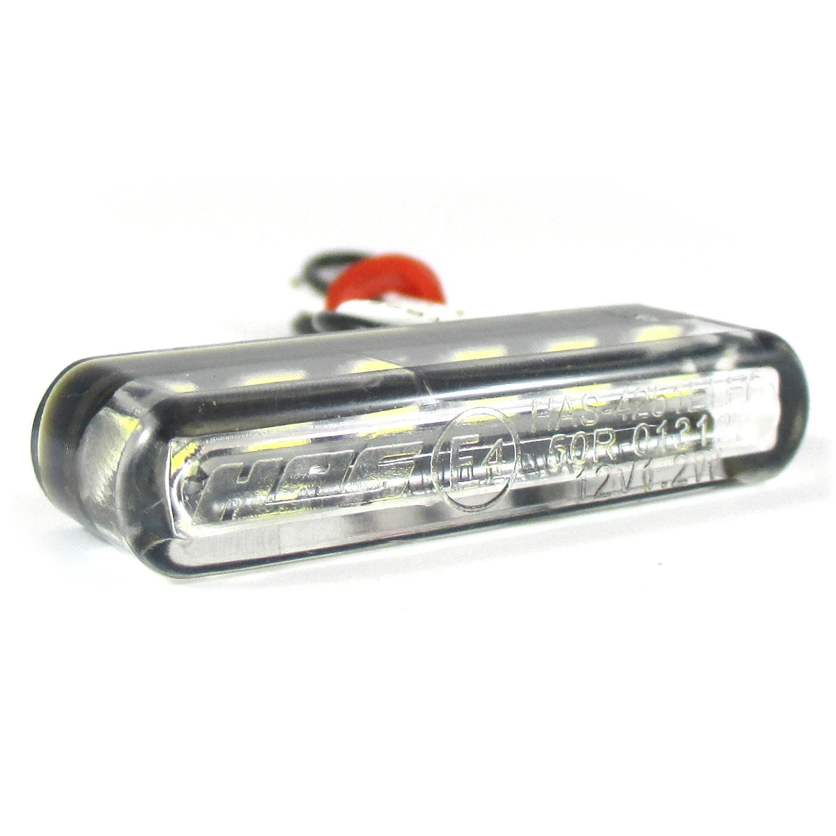 SMD Einbau-Kennzeichenbeleuchtung STREAK, Klares Glas, 12V/1,2W, E-geprüft