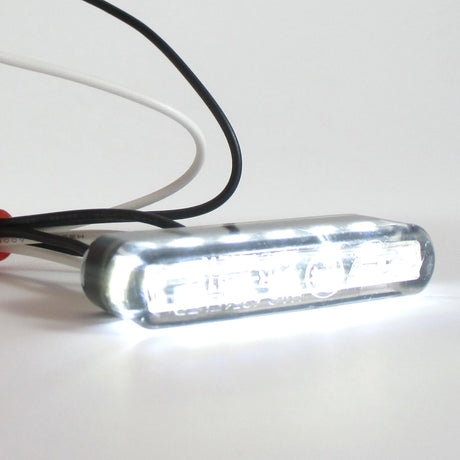SMD Einbau-Kennzeichenbeleuchtung STREAK, Klares Glas, 12V/1,2W, E-geprüft