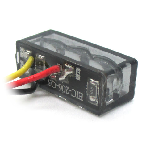 LED-Einbaurücklicht Progress-Line Brick, Getönt, 27x10 mm, E-geprüft, 12V/1W