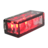 LED-Einbaurücklicht Progress-Line Brick, Getönt, 27x10 mm, E-geprüft, 12V/1W